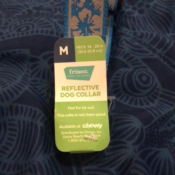 Frisco Reflective Dog Collar {not chew proof} - Picture 2 of 8